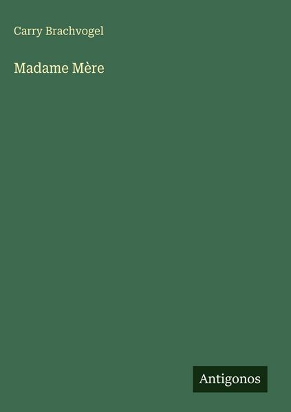 Produktbild: Madame M&egrave;re