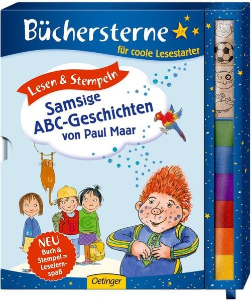 Produktbild: Lesen & Stempeln. Samsige ABC-Geschichten von Paul Maar