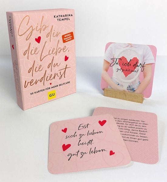 Produktbild: Gib dir die Liebe, die du verdienst - Das Kartenset zum SPIEGEL Bestseller