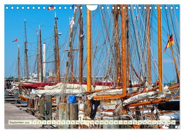 Produktbild: Bezauberndes Flensburg (Wandkalender 2026 DIN A4 quer), CALVENDO Monatskalender