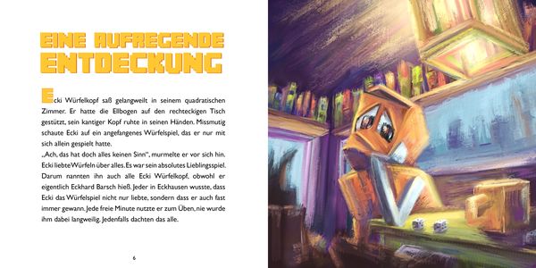 Produktbild: Ecki W&uuml;rfelkopf und die geheimnisvolle Mauer