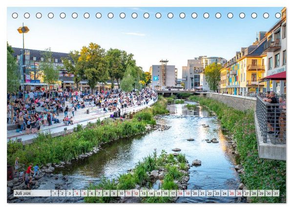 Produktbild: SIEGEN Stadt auf acht Bergen (Tischkalender 2026 DIN A5 quer), CALVENDO Monatskalender