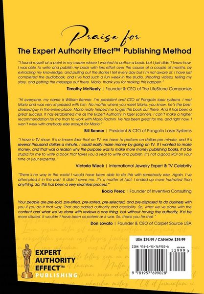 Produktbild: The Expert Authority Effect(TM) Publishing Method