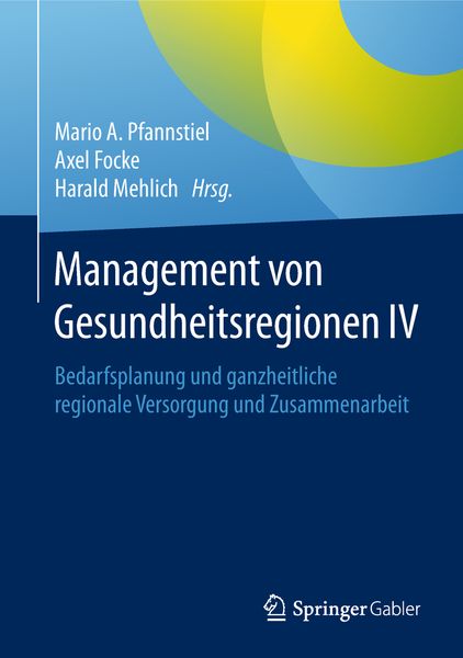 Produktbild: Management von Gesundheitsregionen IV
