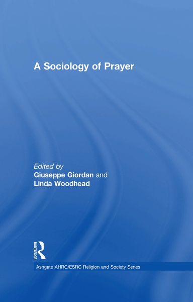 Produktbild: A Sociology of Prayer