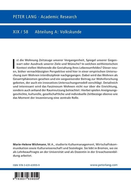 Produktbild: M&ouml;blierte Vergangenheit, gelebte Gegenwart oder gewohnte Zukunft?