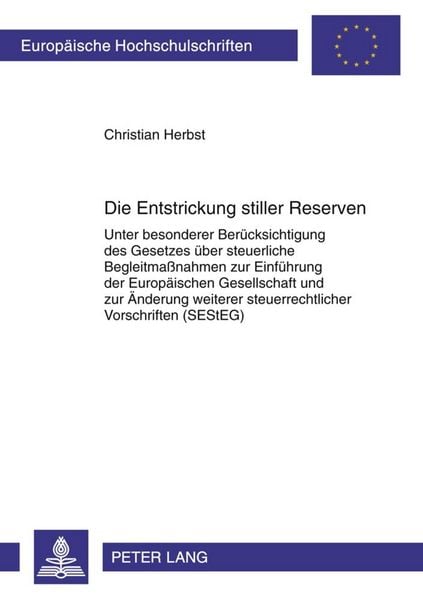 Produktbild: Die Entstrickung stiller Reserven