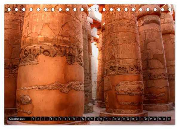 Produktbild: &Auml;gypten - Impressionen (Tischkalender 2026 DIN A5 quer), CALVENDO Monatskalender