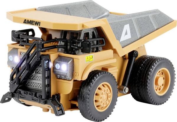 Produktbild: AMEWI Mini-Kipper aus Metall RC-Modell proportional 8-Kanal 1:64 RTR
