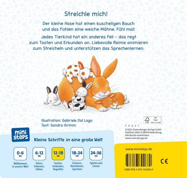 Produktbild: Ministeps F&uuml;hl mal! Meine Lieblingstiere - ab 12 Monate