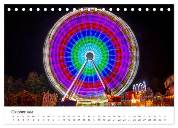 Produktbild: D&auml;mmerung in der Metropolregion Rhein-Neckar (Tischkalender 2026 DIN A5 quer), CALVENDO Monatskalender