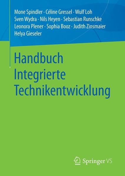 Produktbild: Handbuch Integrierte Technikentwicklung