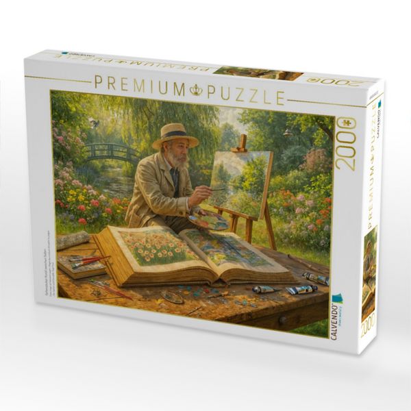 Produktbild: CALVENDO Puzzle Farbenzauber Kunst zwischen Seiten | 2000 Teile Lege-Gr&ouml;&szlig;e 90x67cm Foto-Puzzle f&uuml;r gl&uuml;ckliche Stunden