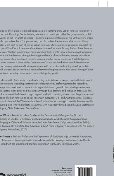 Produktbild: Social Housing and Urban Renewal