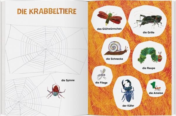 Die kleine Raupe Nimmersatt - Mein großes Bildwörterbuch