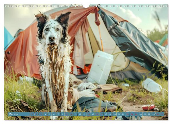Produktbild: Camping Extreme (Wandkalender 2026 DIN A3 quer), CALVENDO Monatskalender