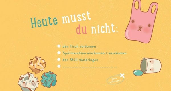 Produktbild: Schulkind! 12 Gutscheine zur Einschulung