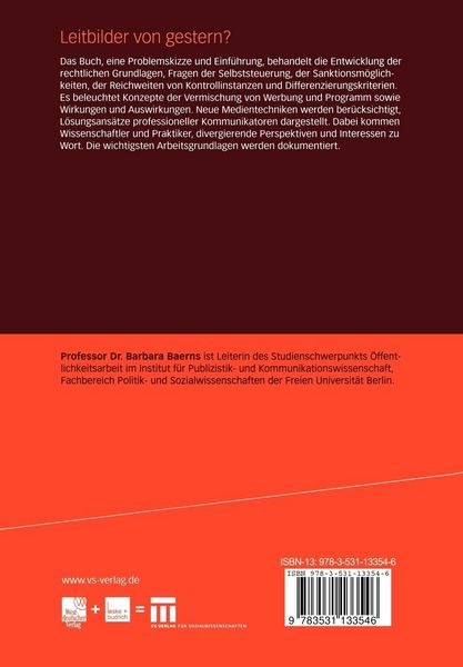 Produktbild: Leitbilder von gestern?
