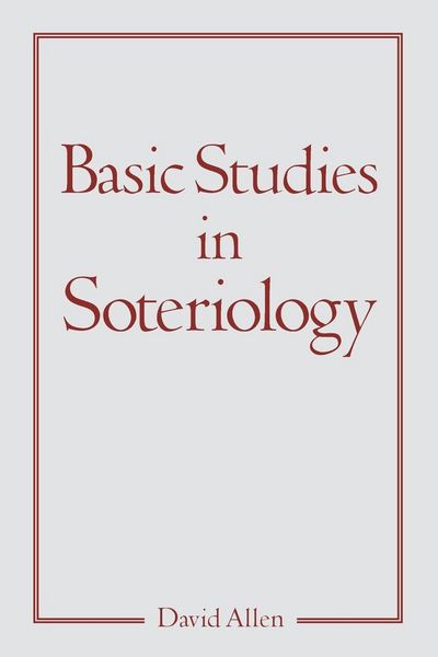 Produktbild: Basic Studies in Soteriology