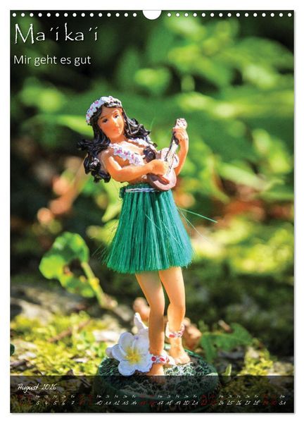 Produktbild: Hula Dancer - Hawaiianische Weisheiten (Wandkalender 2026 DIN A3 hoch), CALVENDO Monatskalender
