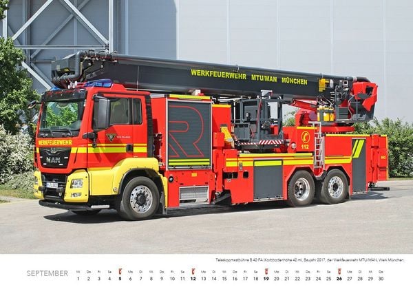 Produktbild: Feuerwehr Kalender 2027 Wandkalender