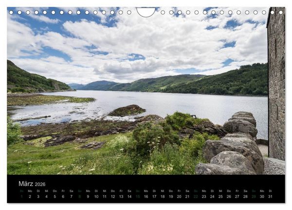 Produktbild: Schottland Highlands und Ostk&uuml;ste (Wandkalender 2026 DIN A4 quer), CALVENDO Monatskalender