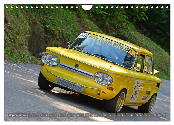 Produktbild: Ein W&auml;lderporsche - NSU Reich TT (Wandkalender 2026 DIN A4 quer), CALVENDO Monatskalender