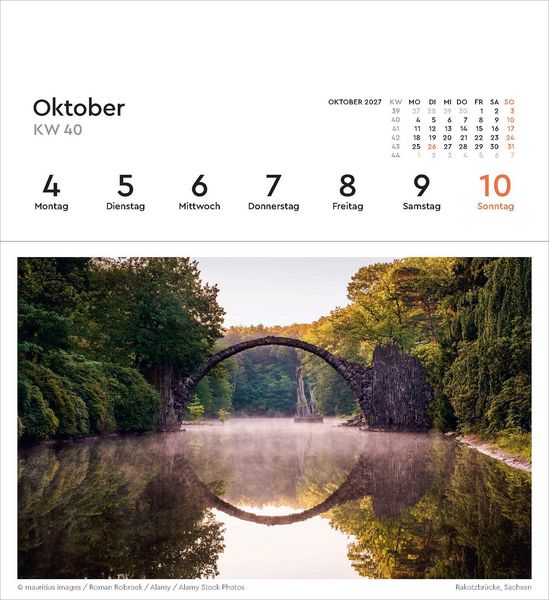 Produktbild: Deutschland - KUNTH Postkartenkalender 2027