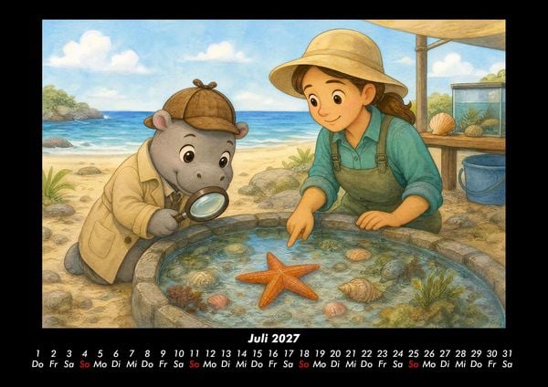 Produktbild: Sashito entdeckt Traumberufe 2027 Fotokalender DIN A3