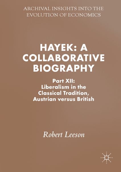 Produktbild: Hayek: A Collaborative Biography