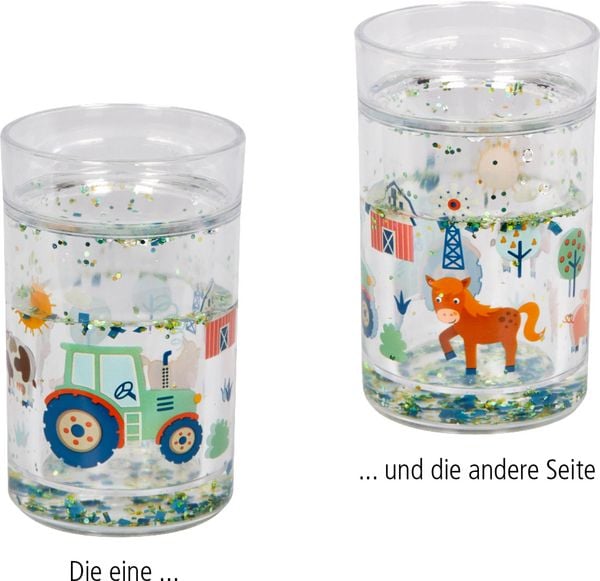 Produktbild: Glitzerbecher Traktor - Wenn ich mal gro&szlig; bin