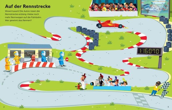 Produktbild: Mein erstes Stickerbuch: Autos, Z&uuml;ge, Flugzeuge