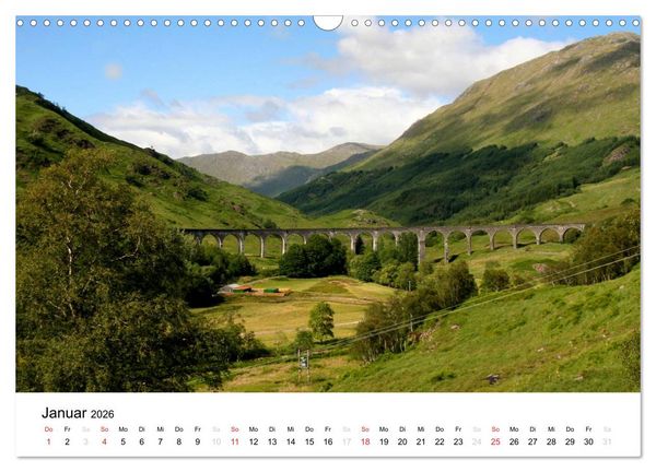 Produktbild: Western Highlands - Schottland (Wandkalender 2026 DIN A3 quer), CALVENDO Monatskalender