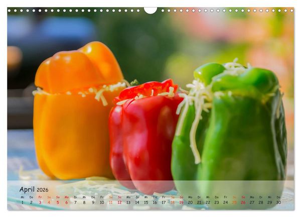 Produktbild: BBQ - Smoker F&uuml;r Fleisch und Gem&uuml;se (Wandkalender 2026 DIN A3 quer), CALVENDO Monatskalender
