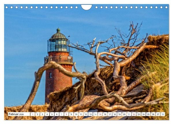 Produktbild: Prerow auf dem Dar&szlig; - Sehnsuchtsort an der Ostsee (Wandkalender 2026 DIN A4 quer), CALVENDO Monatskalender