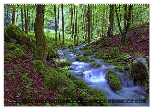 Produktbild: Slowenien - Soca Tal (hochwertiger Premium Wandkalender 2026 DIN A2 quer), Kunstdruck in Hochglanz