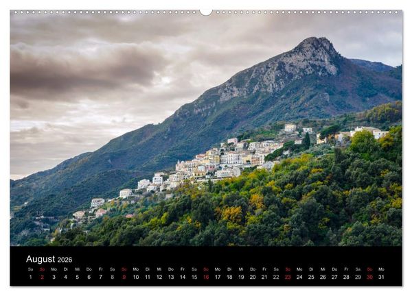 Produktbild: Vietri sul Mare an der Amalfik&uuml;ste (hochwertiger Premium Wandkalender 2026 DIN A2 quer), Kunstdruck in Hochglanz