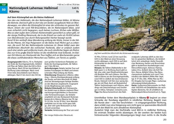 Produktbild: ROTHER Wanderf&uuml;hrer Baltikum &ndash; Litauen, Lettland und Estland