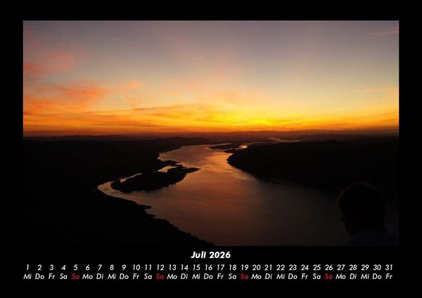 Produktbild: Sonnenuntergang 2026 Fotokalender DIN A3