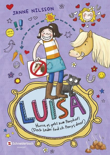 Produktbild: Hurra, es geht zum Ponyhof! (Doch leider find ich Ponys doof) / Luisa Bd. 4