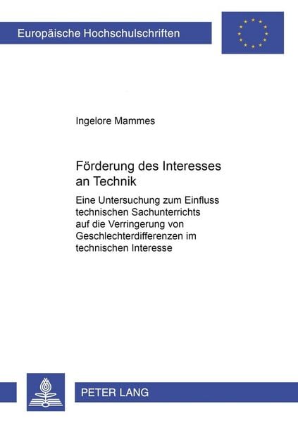 Produktbild: F&ouml;rderung des Interesses an Technik