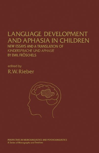 Produktbild: Language Development and Aphasia in Children