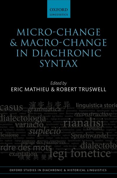 Produktbild: Micro-change and Macro-change in Diachronic Syntax