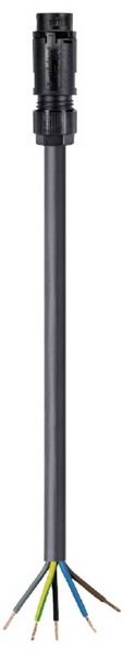 Produktbild: Wieland Electric 46.452.20C4.1 Anschlussleitung Schwarz