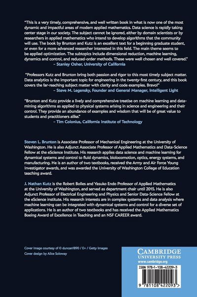 Produktbild: Data-Driven Science and Engineering