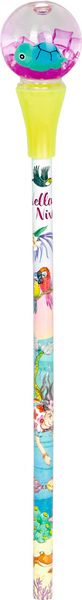 Produktbild: 23247 Regenbogenstift mit Glitzerkugel-Topper / Nella Nixe