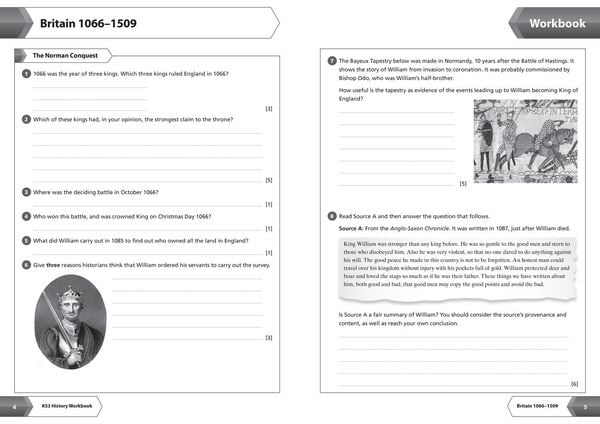Produktbild: KS3 History Workbook