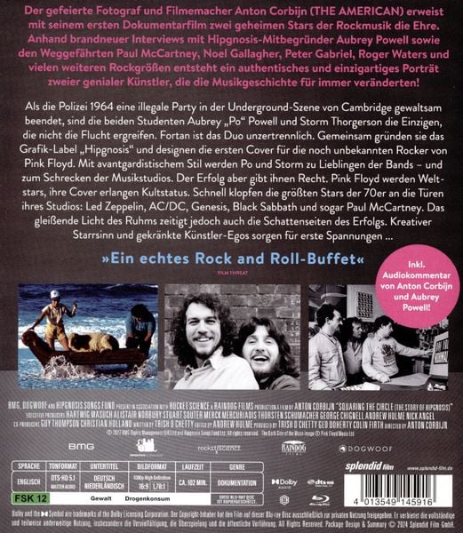 Produktbild: Squaring the Circle (The Story of Hipgnosis)