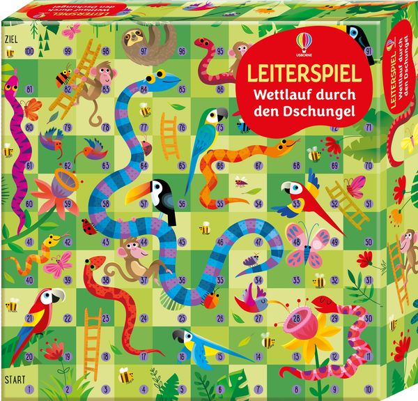 Produktbild: Leiterspiel: Wettlauf durch den Dschungel