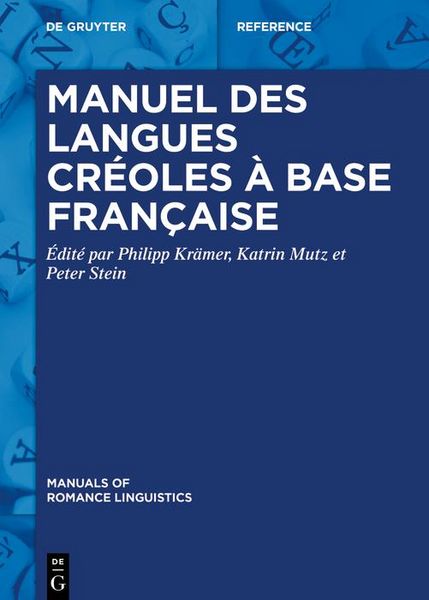 Produktbild: Manuel des langues cr&eacute;oles &agrave; base fran&ccedil;aise